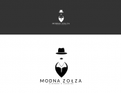 Projekt graficzny, nazwa firmy, tworzenie logo firm LOGO - MODNA ZOŁZA - landmark
