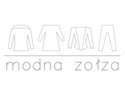 Projekt graficzny, nazwa firmy, tworzenie logo firm LOGO - MODNA ZOŁZA - fkm_pracownia