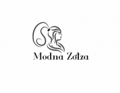 Projekt graficzny, nazwa firmy, tworzenie logo firm LOGO - MODNA ZOŁZA - kokoni