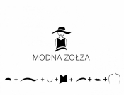 Projekt graficzny, nazwa firmy, tworzenie logo firm LOGO - MODNA ZOŁZA - PaveeL1986