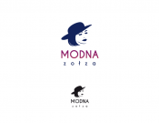 Projekt graficzny, nazwa firmy, tworzenie logo firm LOGO - MODNA ZOŁZA - Peka