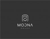 Projekt graficzny, nazwa firmy, tworzenie logo firm LOGO - MODNA ZOŁZA - kejtula