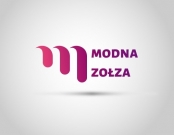 Projekt graficzny, nazwa firmy, tworzenie logo firm LOGO - MODNA ZOŁZA - sko.projekt