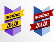 Projekt graficzny, nazwa firmy, tworzenie logo firm LOGO - MODNA ZOŁZA - Treniuss