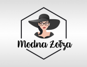 projektowanie logo oraz grafiki online LOGO - MODNA ZOŁZA
