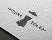 Projekt graficzny, nazwa firmy, tworzenie logo firm LOGO - MODNA ZOŁZA - feim