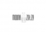 Projekt graficzny, nazwa firmy, tworzenie logo firm LOGO - MODNA ZOŁZA - SKYFander