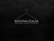 Projekt graficzny, nazwa firmy, tworzenie logo firm LOGO - MODNA ZOŁZA - wild