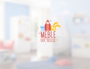 Projekt graficzny, nazwa firmy, tworzenie logo firm logo meble dla dzieci - Niconickk
