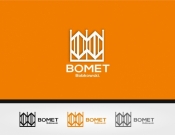 Projekt graficzny, nazwa firmy, tworzenie logo firm Logo firmy Bomet, branża metalowa  - kamilgreen