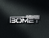 Projekt graficzny, nazwa firmy, tworzenie logo firm Logo firmy Bomet, branża metalowa  - bns1