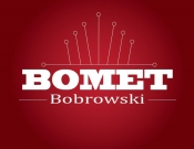 Projekt graficzny, nazwa firmy, tworzenie logo firm Logo firmy Bomet, branża metalowa  - GreeG