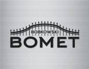 Projekt graficzny, nazwa firmy, tworzenie logo firm Logo firmy Bomet, branża metalowa  - Showkee