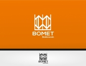 Projekt graficzny, nazwa firmy, tworzenie logo firm Logo firmy Bomet, branża metalowa  - kamilgreen