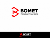 Projekt graficzny, nazwa firmy, tworzenie logo firm Logo firmy Bomet, branża metalowa  - piotrekf35