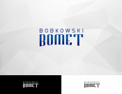 Projekt graficzny, nazwa firmy, tworzenie logo firm Logo firmy Bomet, branża metalowa  - Adikos