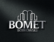 Projekt graficzny, nazwa firmy, tworzenie logo firm Logo firmy Bomet, branża metalowa  - radofreshdesign