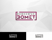 Projekt graficzny, nazwa firmy, tworzenie logo firm Logo firmy Bomet, branża metalowa  - Adikos