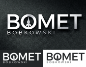 Projekt graficzny, nazwa firmy, tworzenie logo firm Logo firmy Bomet, branża metalowa  - Malan