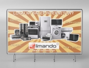 Projekt graficzny, nazwa firmy, tworzenie logo firm Billboard reklamowy Limando.pl - monteo