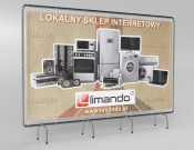 Projekt graficzny, nazwa firmy, tworzenie logo firm Billboard reklamowy Limando.pl - monteo