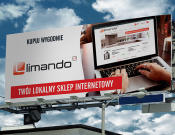 Projekt graficzny, nazwa firmy, tworzenie logo firm Billboard reklamowy Limando.pl - Aspiracja