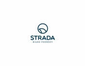 Projekt graficzny, nazwa firmy, tworzenie logo firm Logo dla biura podróży STRADA - logotegotypa