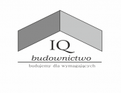 Projekt graficzny, nazwa firmy, tworzenie logo firm Logo firmy budowlanej IQ Budownictwo - Heban