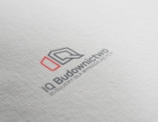 Projekt graficzny, nazwa firmy, tworzenie logo firm Logo firmy budowlanej IQ Budownictwo - myConcepT