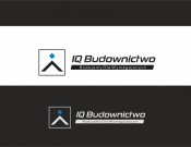 Projekt graficzny, nazwa firmy, tworzenie logo firm Logo firmy budowlanej IQ Budownictwo - P4vision