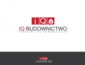 Projekt graficzny, nazwa firmy, tworzenie logo firm Logo firmy budowlanej IQ Budownictwo - RufArt