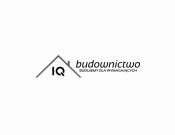 Projekt graficzny, nazwa firmy, tworzenie logo firm Logo firmy budowlanej IQ Budownictwo - TurkusArt