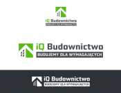 Projekt graficzny, nazwa firmy, tworzenie logo firm Logo firmy budowlanej IQ Budownictwo - myConcepT