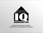 Projekt graficzny, nazwa firmy, tworzenie logo firm Logo firmy budowlanej IQ Budownictwo - VANDALIK