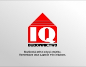 Projekt graficzny, nazwa firmy, tworzenie logo firm Logo firmy budowlanej IQ Budownictwo - VANDALIK