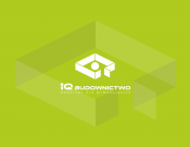 Projekt graficzny, nazwa firmy, tworzenie logo firm Logo firmy budowlanej IQ Budownictwo - romero