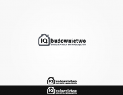 Projekt graficzny, nazwa firmy, tworzenie logo firm Logo firmy budowlanej IQ Budownictwo - absdesign