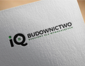 Projekt graficzny, nazwa firmy, tworzenie logo firm Logo firmy budowlanej IQ Budownictwo - lyset