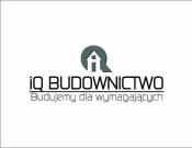 Projekt graficzny, nazwa firmy, tworzenie logo firm Logo firmy budowlanej IQ Budownictwo - fudi79