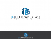 Projekt graficzny, nazwa firmy, tworzenie logo firm Logo firmy budowlanej IQ Budownictwo - RufArt