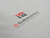 Projekt graficzny, nazwa firmy, tworzenie logo firm Logo firmy budowlanej IQ Budownictwo - feim