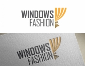 Projekt graficzny, nazwa firmy, tworzenie logo firm Logo dla firmy dekorującej okna  - K001