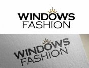 Projekt graficzny, nazwa firmy, tworzenie logo firm Logo dla firmy dekorującej okna  - K001