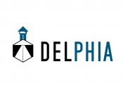 Projekt graficzny, nazwa firmy, tworzenie logo firm Logotyp dla spedycji Delphia - pozytron