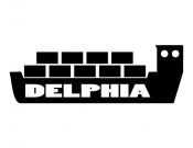 Projekt graficzny, nazwa firmy, tworzenie logo firm Logotyp dla spedycji Delphia - Kowalskimark