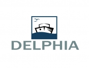 Projekt graficzny, nazwa firmy, tworzenie logo firm Logotyp dla spedycji Delphia - MMgraf
