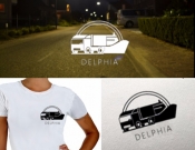 Projekt graficzny, nazwa firmy, tworzenie logo firm Logotyp dla spedycji Delphia - jezyk