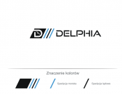 Projekt graficzny, nazwa firmy, tworzenie logo firm Logotyp dla spedycji Delphia - malsta