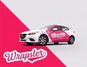 Projekt graficzny, nazwa firmy, tworzenie logo firm Logo - WRAPSTER - medishek