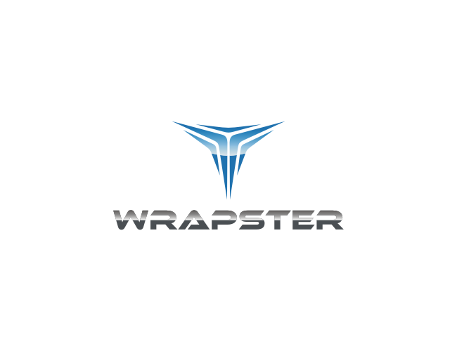 Projektowanie logo dla firm,  Logo - WRAPSTER, logo firm - Wrap-Car